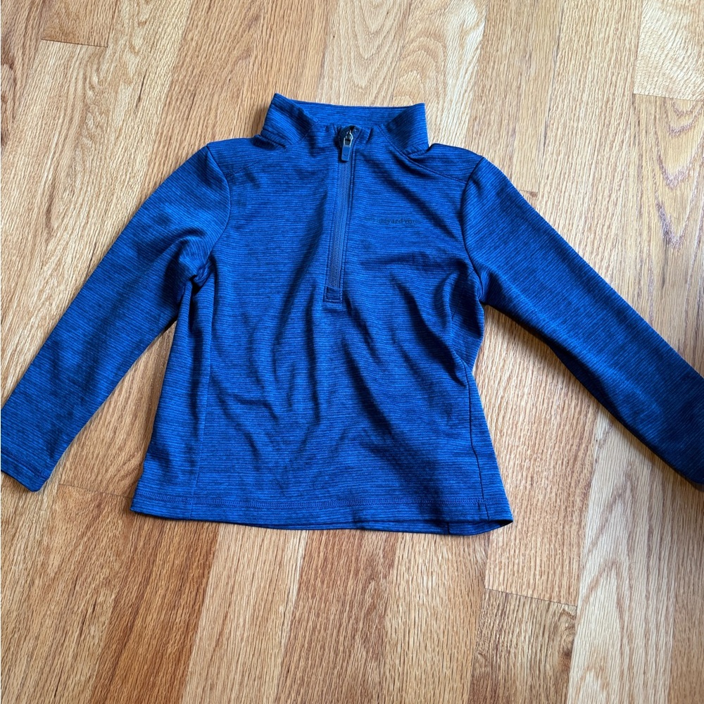 Vineyard Vines Kids Navy Quarter-Zip Sweater